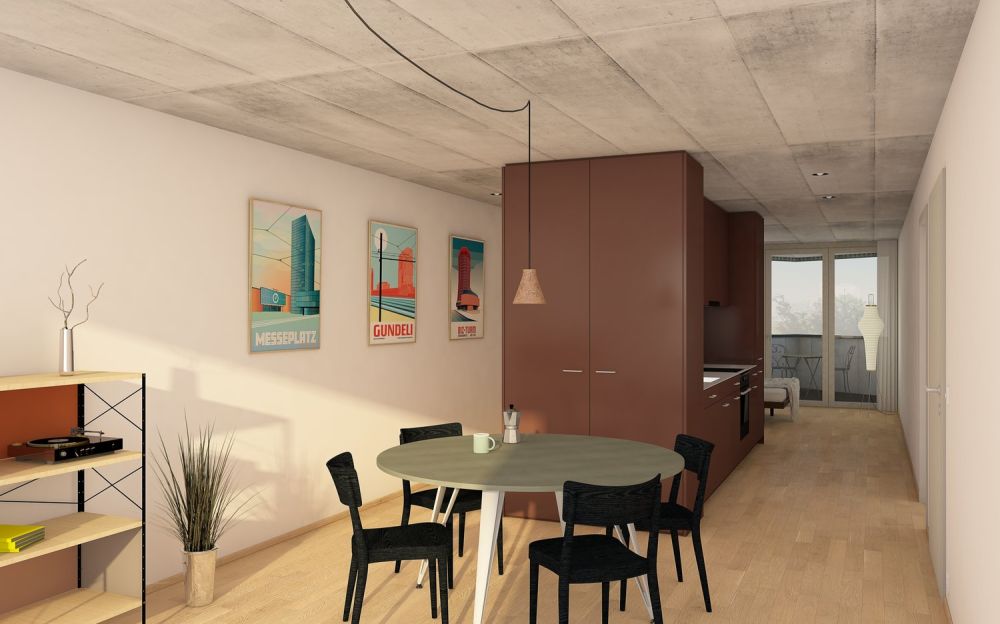 Moderne Loft-Wohnungen mit gedecktem Balkon in Erstvermietung an zentraler Lage - Bild 4