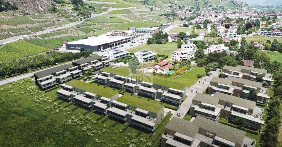 Résidence Alegria à Uvrier - Sion - Appartements neufs du studio au 6 pièces à quelques minutes de la capitale Sion et de son centre ville - Appartement - image - 2