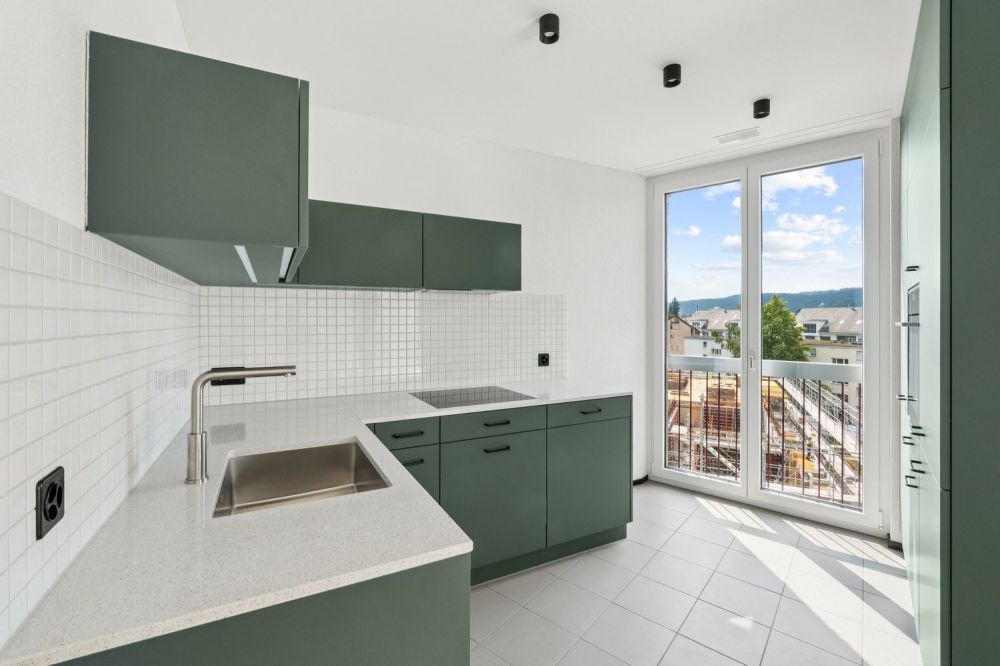 Weitblick & Lifestyle - Attikawohnen in Dübendorf - Küche