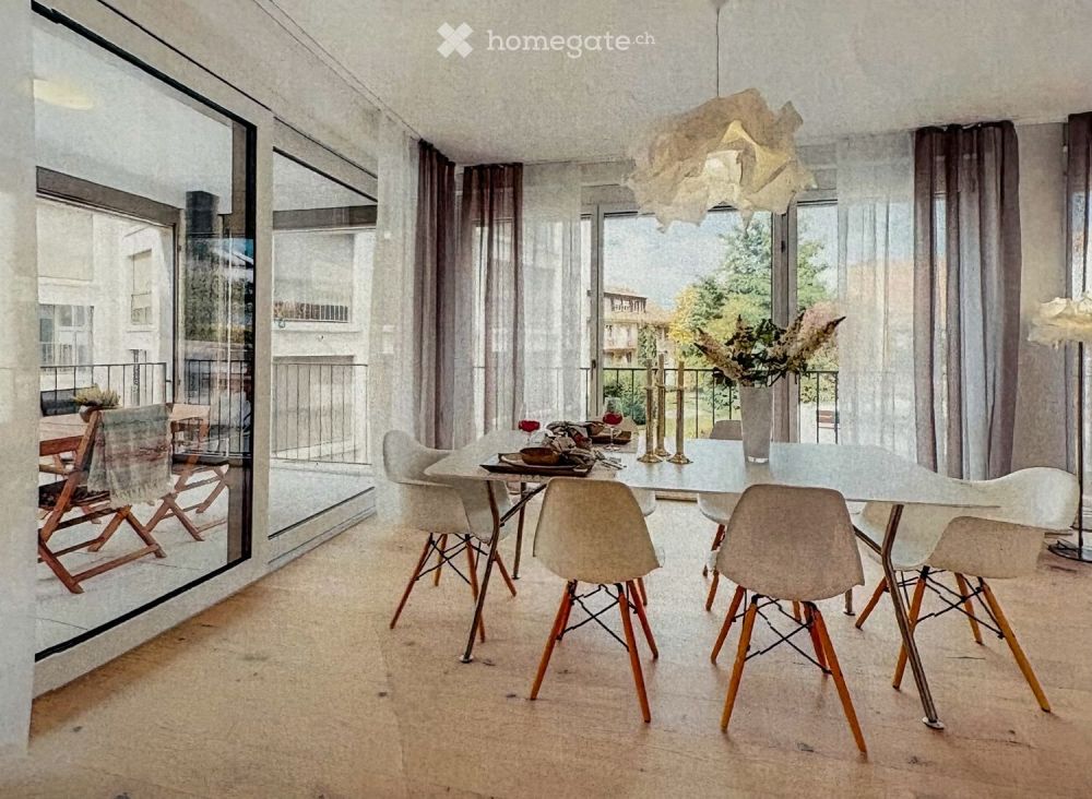 Moderne 2.5-Zimmer-Wohnung mit zwei Loggias in Binningen - Bild 5