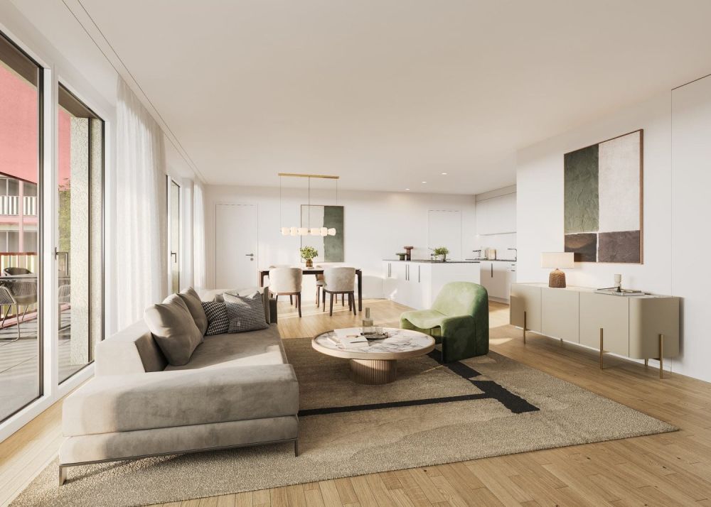 3.5-Zimmer-Wohnung mit 33.6 m² Balkon in Boniswil mieten - Bild 3