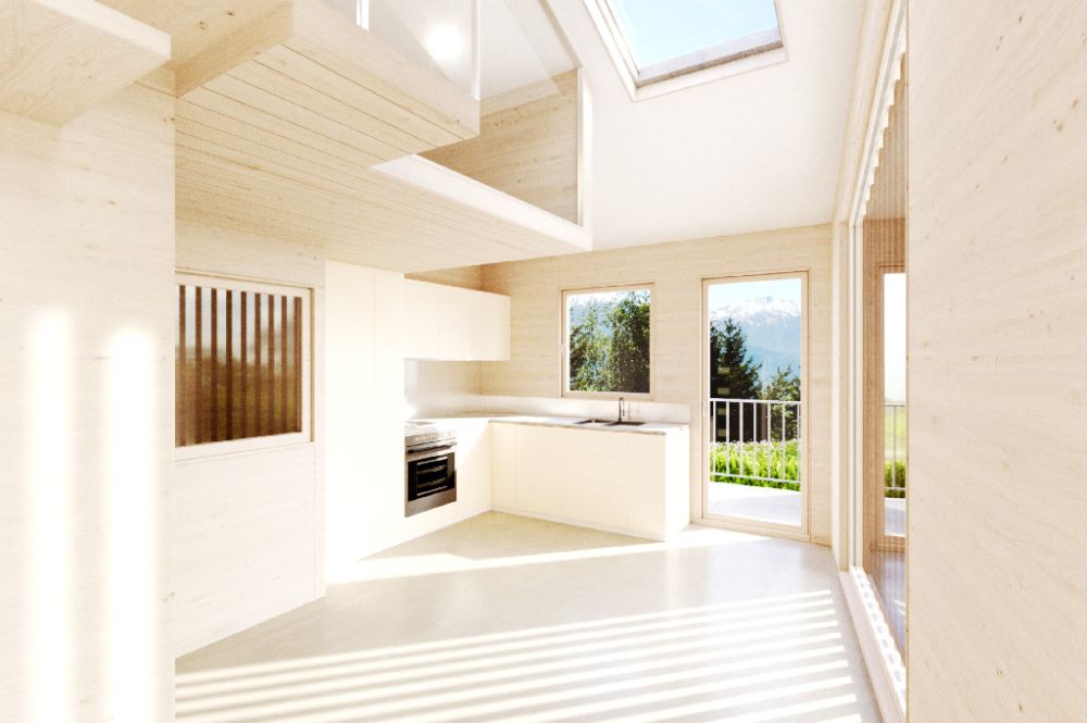 SUPERBE MAISON VILLAGEOISE NEUVE ÉCOLOGIQUE AVEC JARDIN - Bild 8