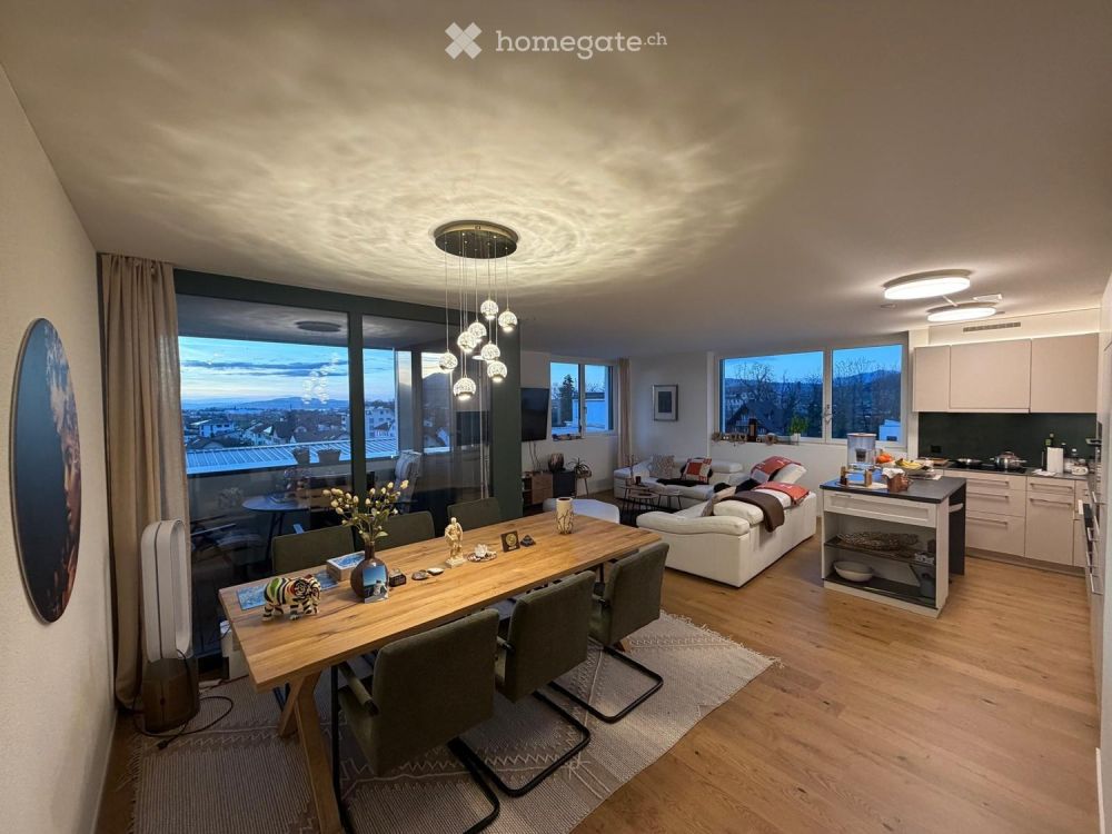 Moderne 4.5-Zimmer-Neubauwohnung mit Balkon und Aussicht in Siebnen - Bild 1