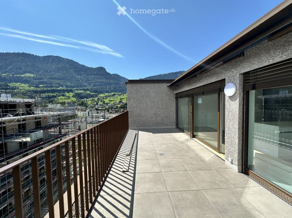Furnished 3.5-room penthouse with 57 m² of terraces, easy access to Zug and Rotkreuz - Bild 3