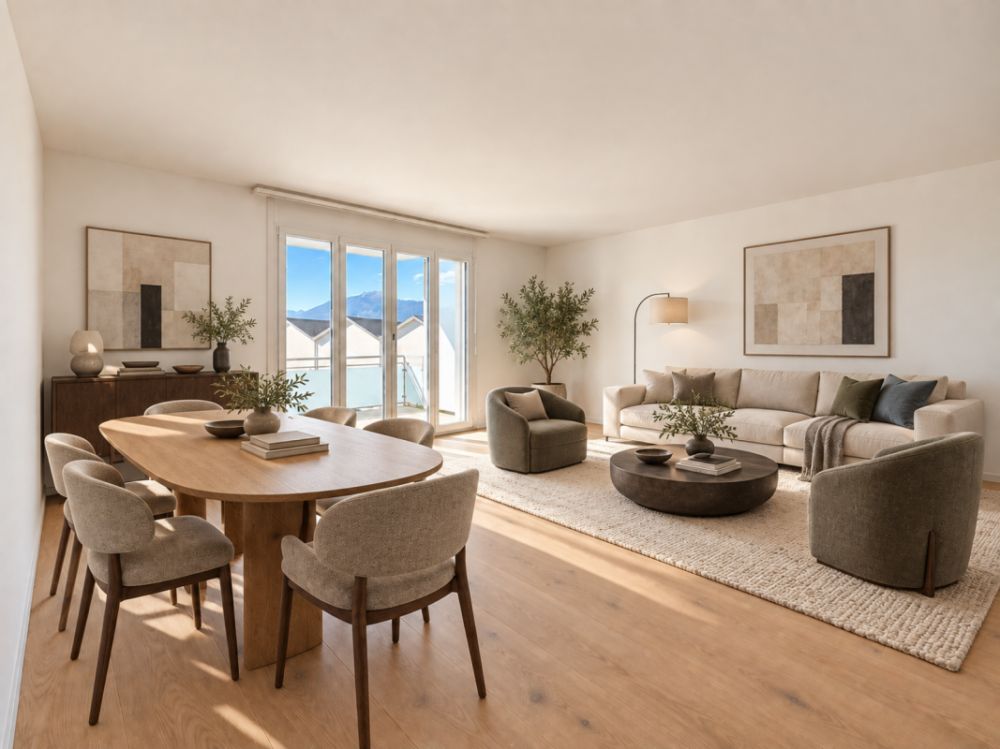 Erstvermietung Stickerhof - Moderne 3.5-Zimmer-Mietwohnung mit stilvollem Ausbau - Bild 3