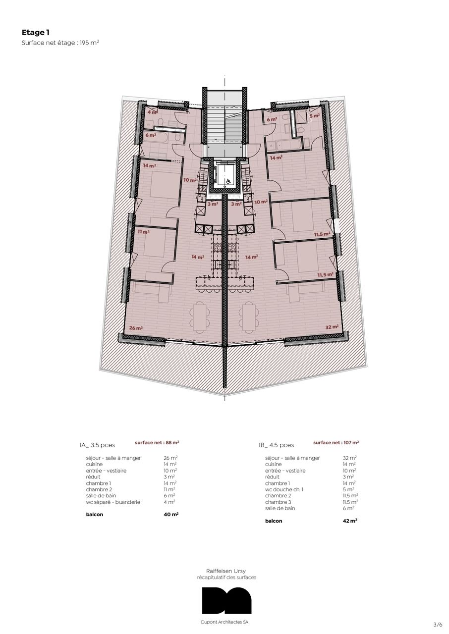 Appartement atypique avec grand balcon au 1er étage - Bild 1