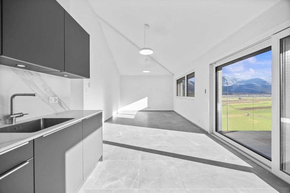 Sublime appartement NEUF de 3,5 pièces au rez avec jardin à louer à Vionnaz (2 places int.) - Bild 8