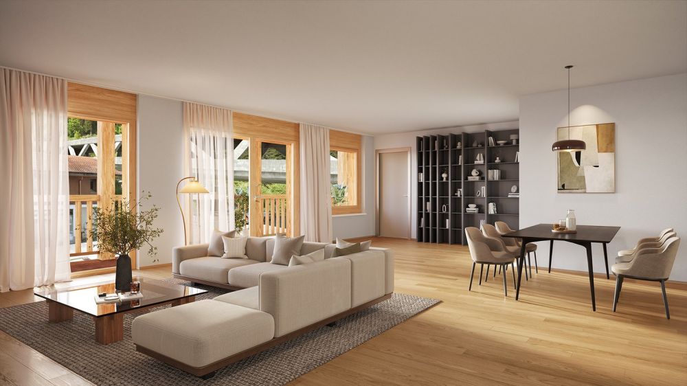 Erstvermietung in Klosters – modernes Wohnen mit alpinem Charme - Bild 3