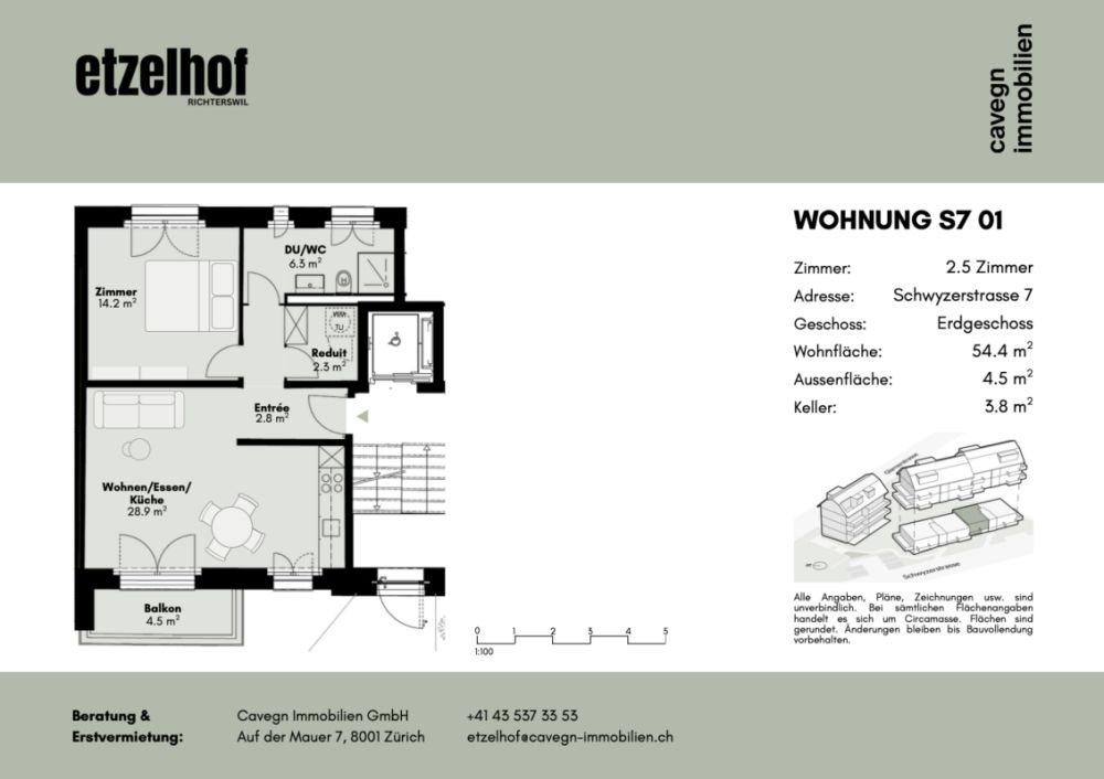 Erstbezug Etzelhof: Naturnah. Modern. Bestens verbunden. - Grundriss S7 01