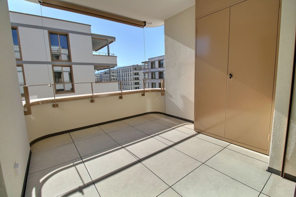 Magnifique appartement neuf de 2.5 pièces à louer à Marly - Balcon