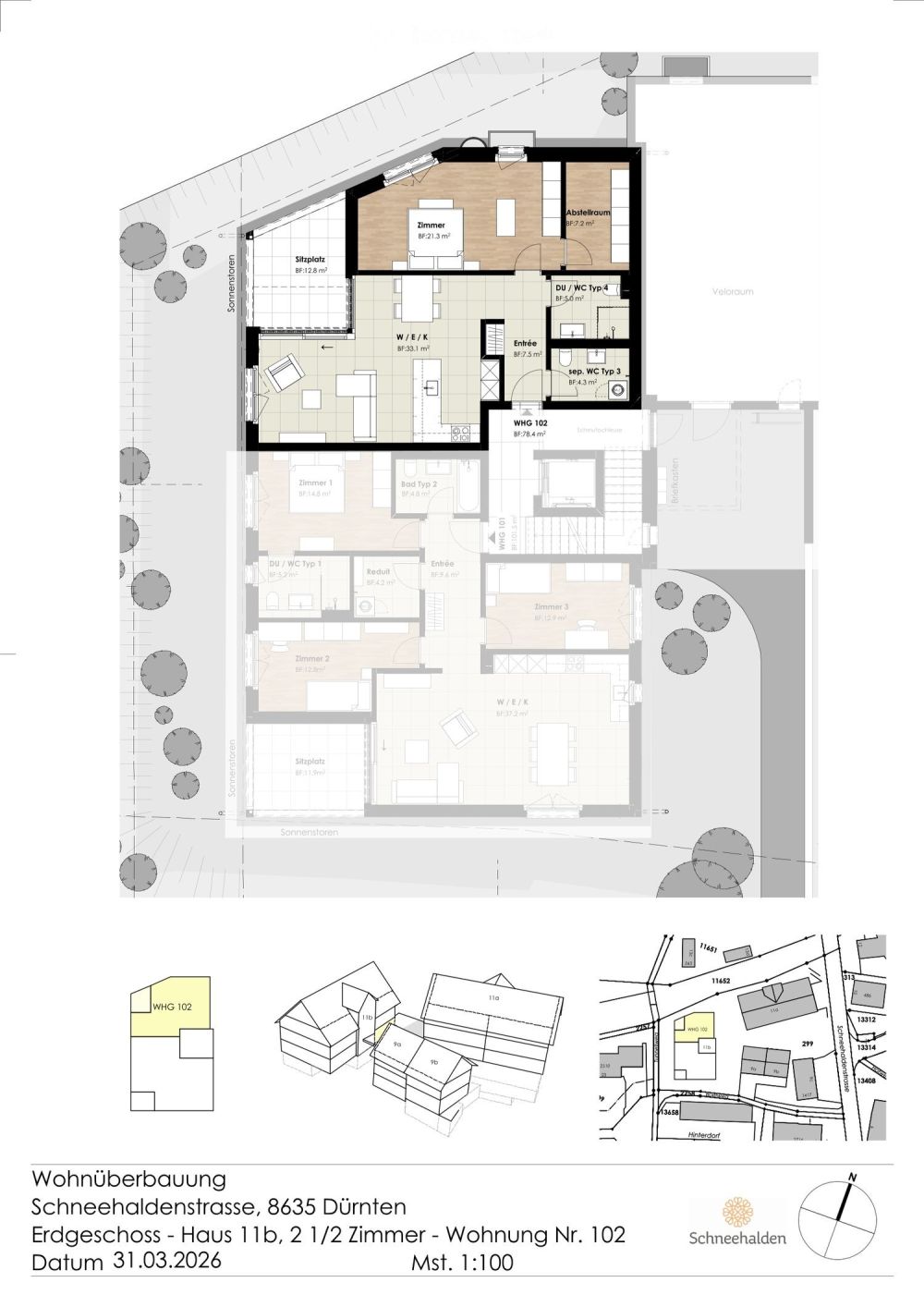ERSTVERMIETUNG - Willkommen in Ihrem neuen Zuhause – mitten in Dürnten, ländlich, aber doch zentral! - Bild 10