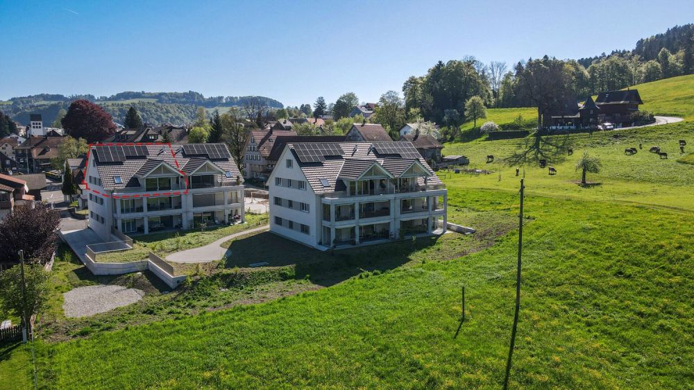 Leben, wo andere am Wochenende Erholung suchen - Aussenansicht