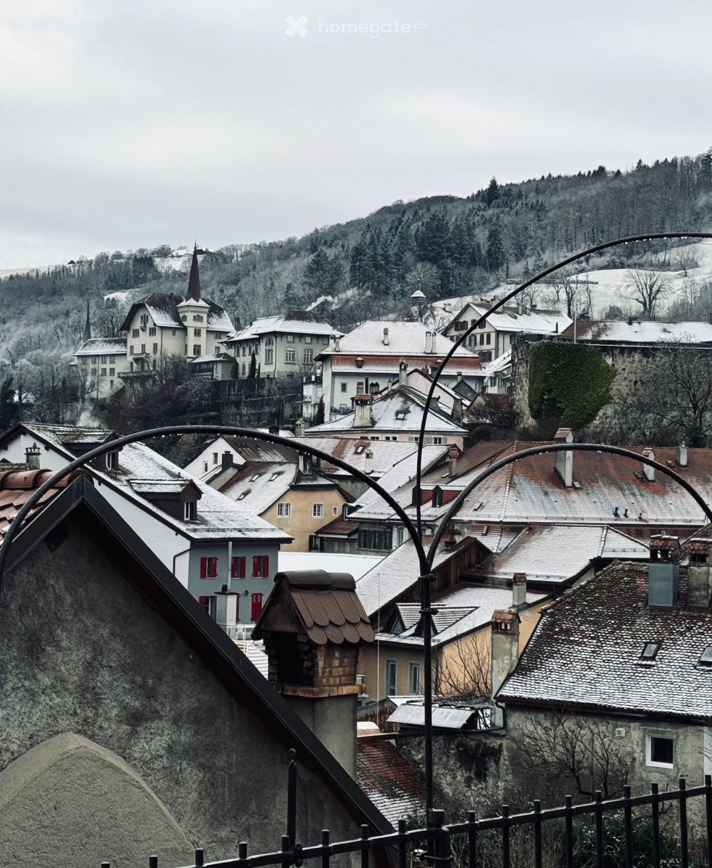 3,5 pièces standing au Centre de Moudon avec accès Terrasse ensoleillée - Bild 5