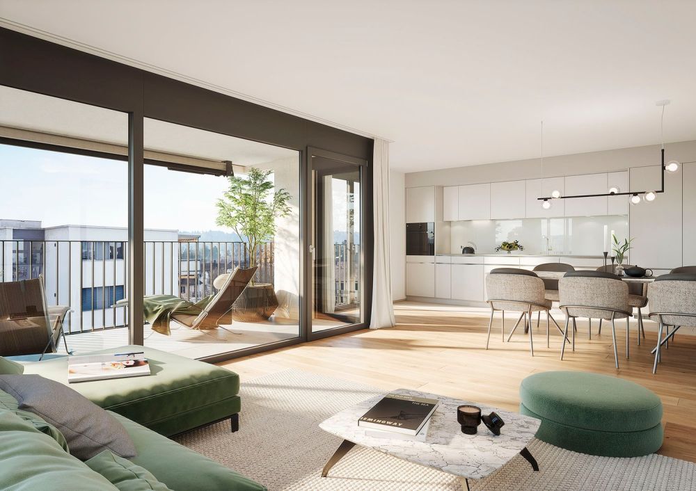 Erstvermietung: zentrale und  komfortable 2.5-Zimmer-Wohnung - Bild 1