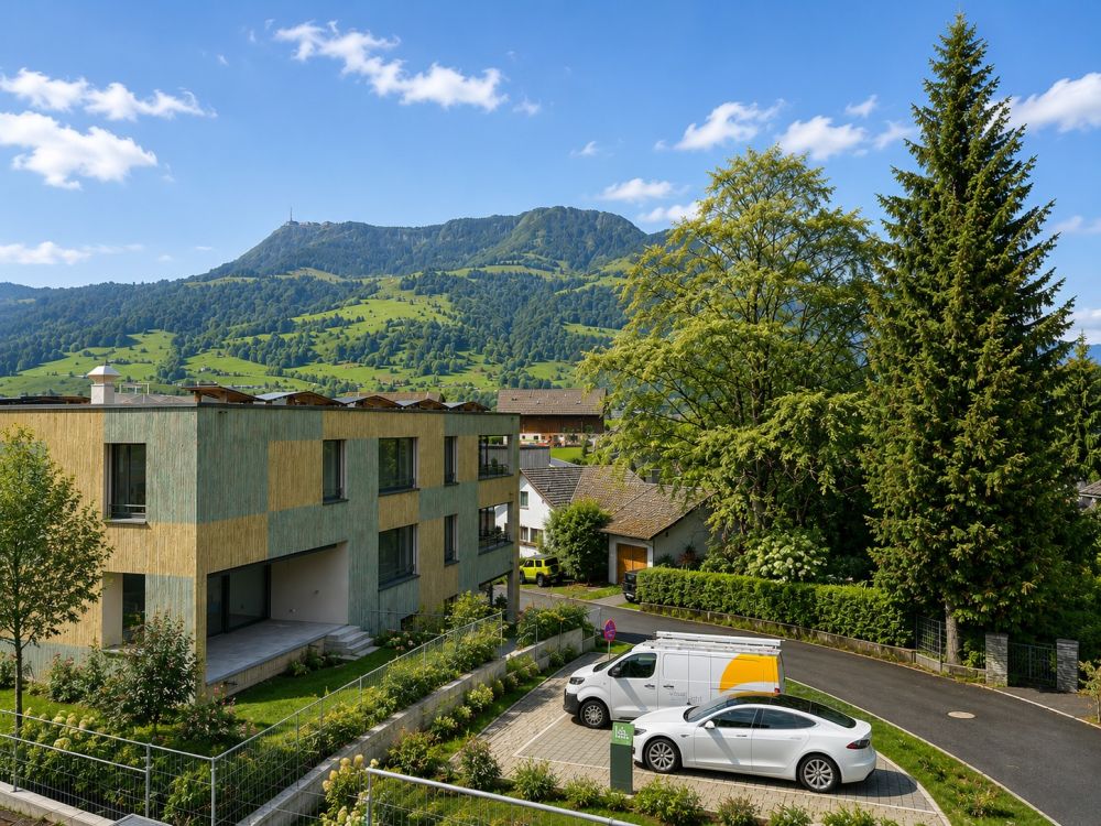 Erstbezug hochwertige 4.5-Zimmer-Wohnung im 1. OG mit Berg und Seesicht - Bild 5