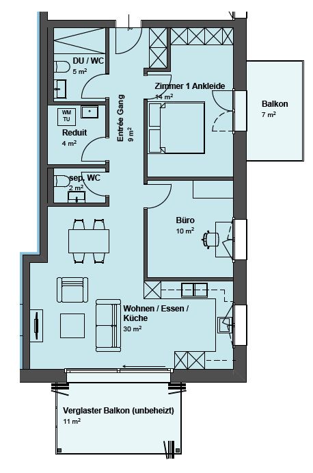 Erstbezug! Hochwertige 3.5-Zimmer-Eigentumswohnung - Bild 5