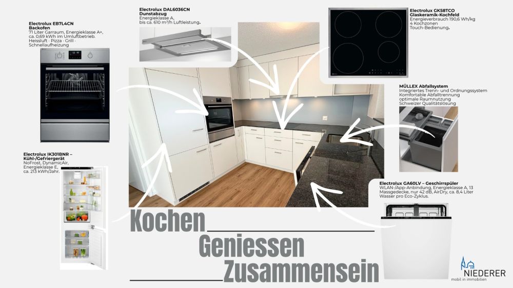 Erstbezug nach Totalsanierung  moderne 4,5-Zimmer-Wohnung in Oberburg - Bild 4