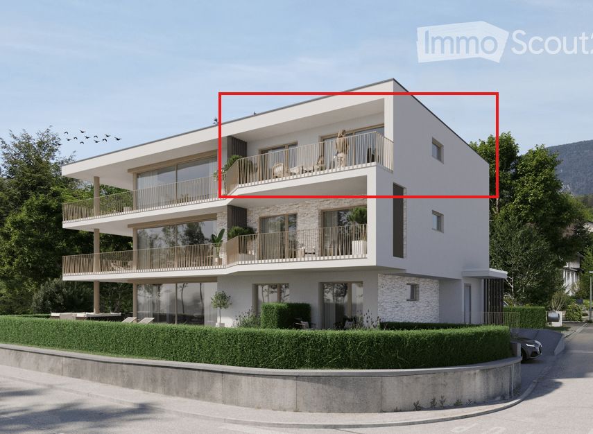 Moderne 2.5-Zimmer-Neubauwohnung mit Balkon in Bellach - Bild 1
