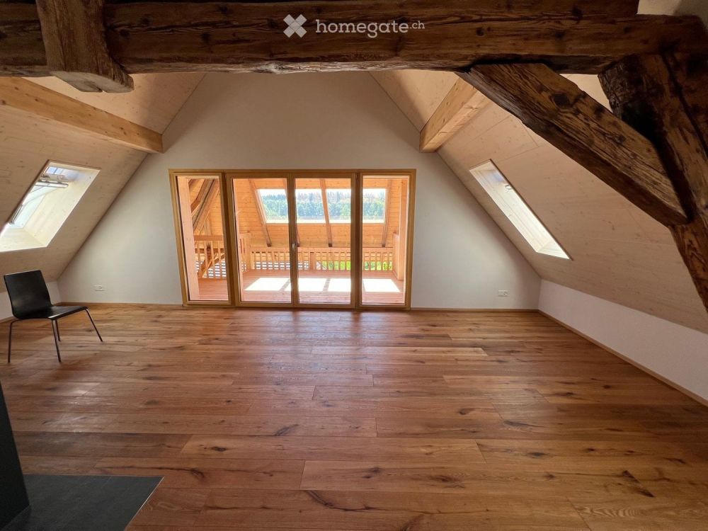 Erstvermietung Dachwohnung im historischen Bauernhaus - Bild 1