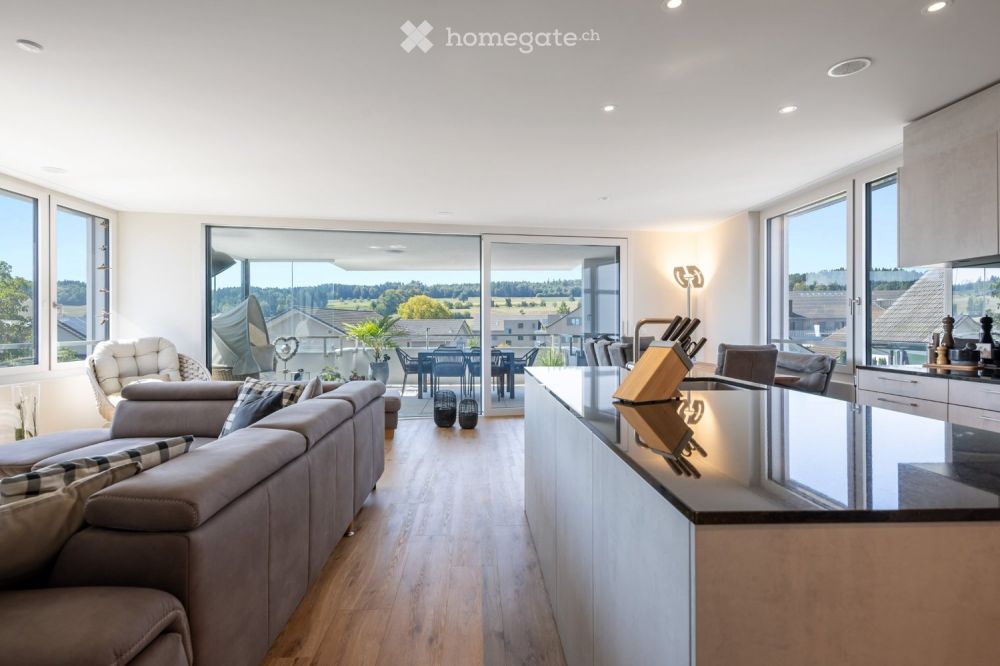 Wohnen mit Weitblick - modern, grosszügig und naturnah - Bild 1