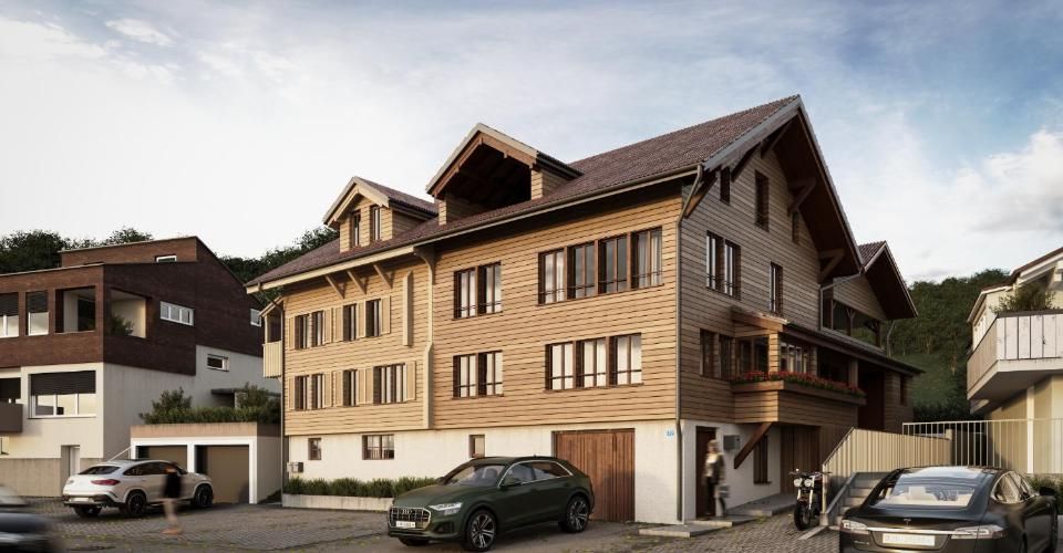 Traumhaftes Wohnen am Sarnersee  Neubau-Duplex mit Seeblick - Maison jumelée 5.5 pièces - image - 7