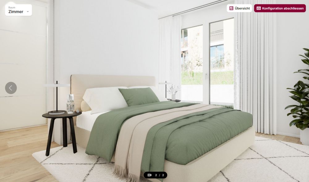 Erstbezug einer modernen 4.5‑Zimmer‑Wohnung mit Bergblick in Bolligen - Bild 11