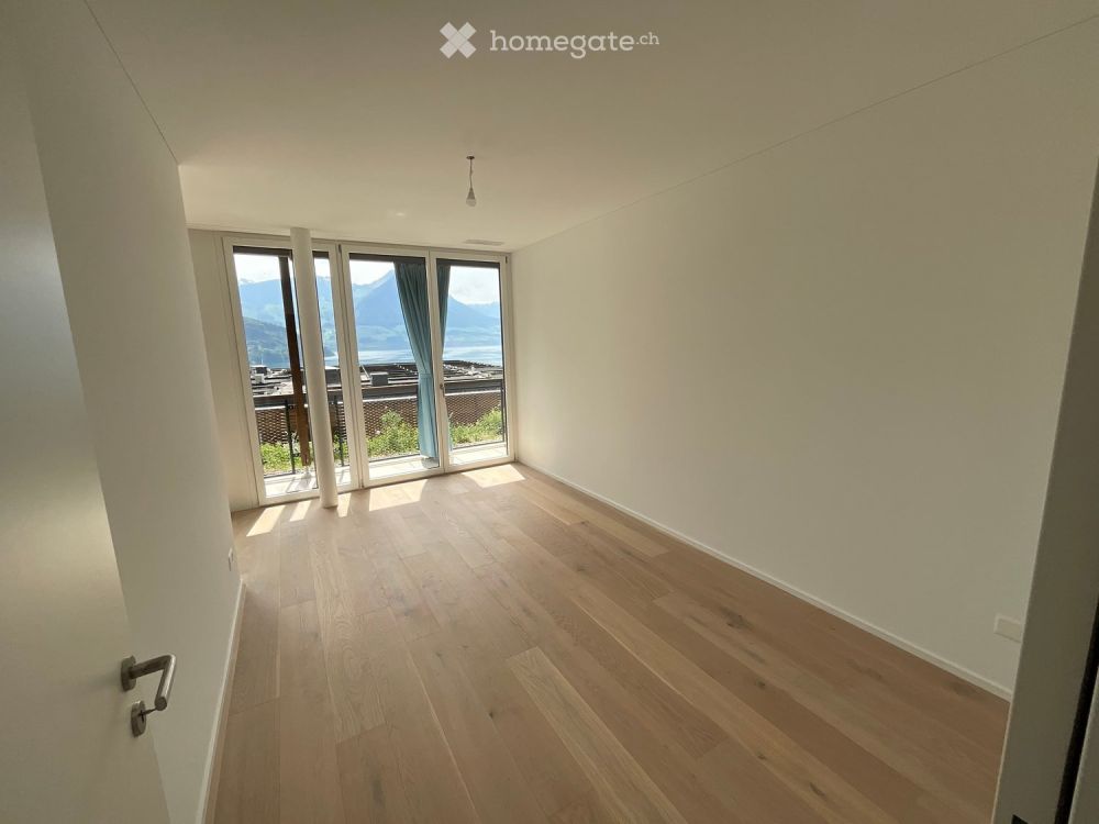 SÜDSICHT - Neubau-Erstbezug an unverbaubarer, sonniger Hanglage mit grandioser Seesicht - Bild 3