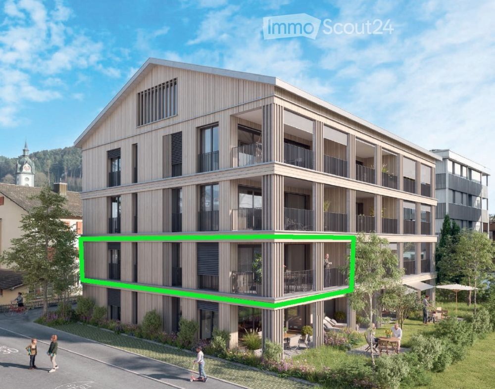 3.5-Zimmerwohnung 1.OG im Gartenweg 1, Dagmersellen ab 01.11 - Bild 1
