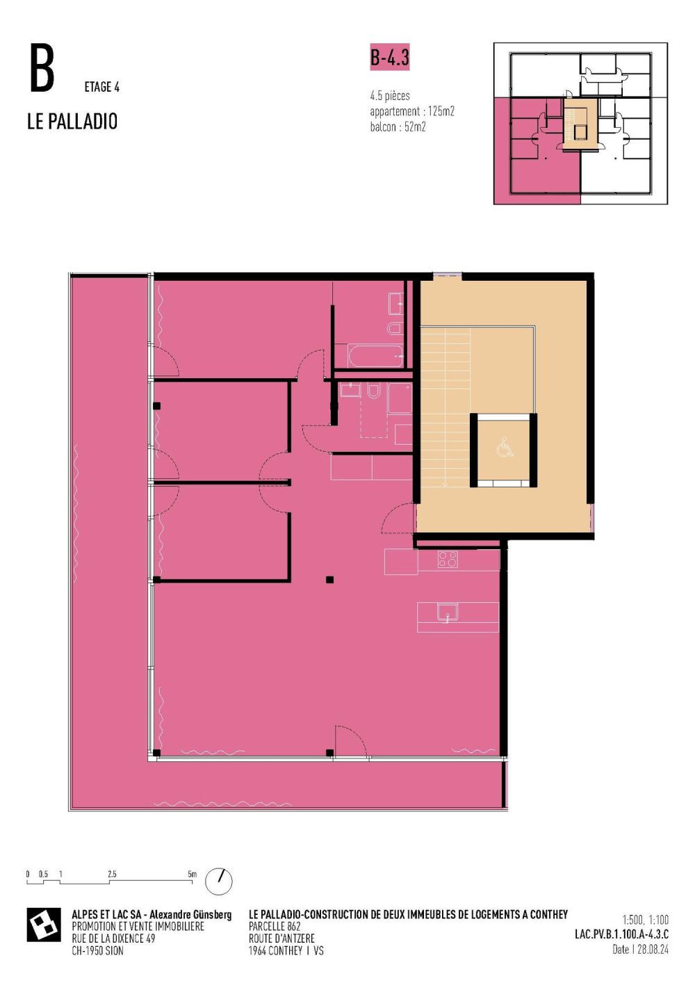 Das Palladio - Conthey Gebäude B - Bild 7