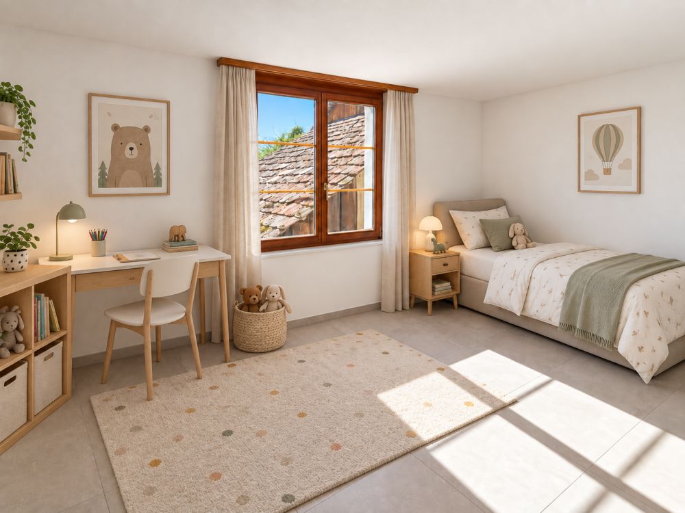 Frisch kernsanierte 4.5-Zimmer-Wohnung mit Cheminée in Dachsen - Bild 6