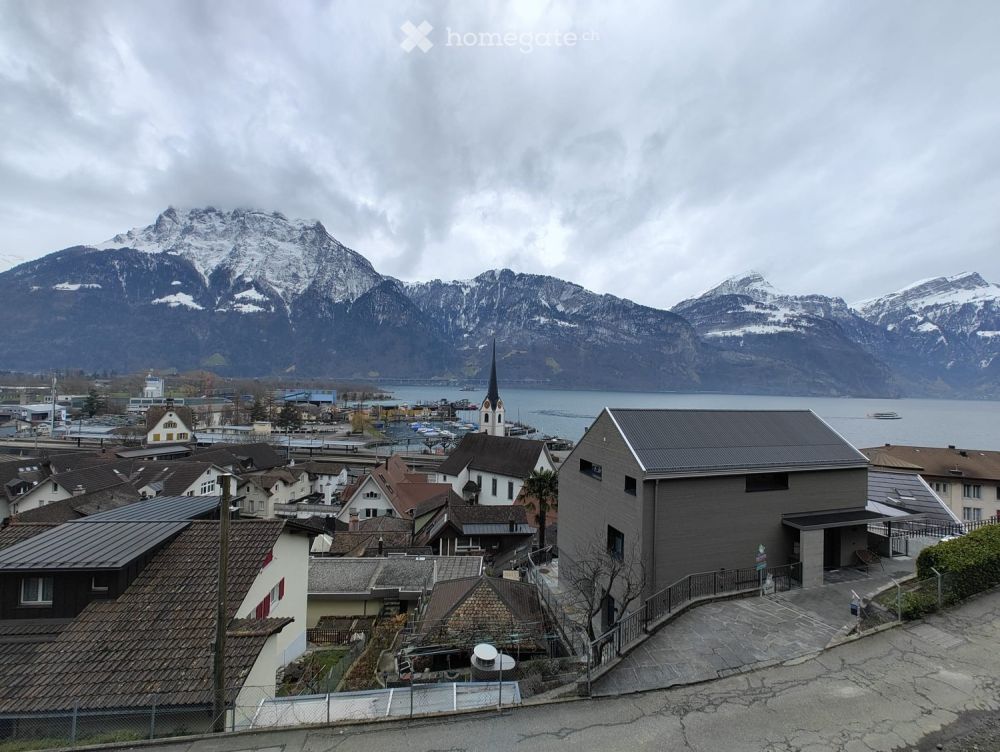 Moderne 3.5-Zimmer-Neubau-Wohnung mit Seeblick in Flüelen - Bild 1