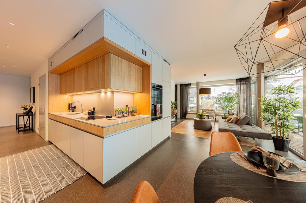 Kompakte und stilvolle 3.5 Zimmerwohnung im 1. OG - Bild 1