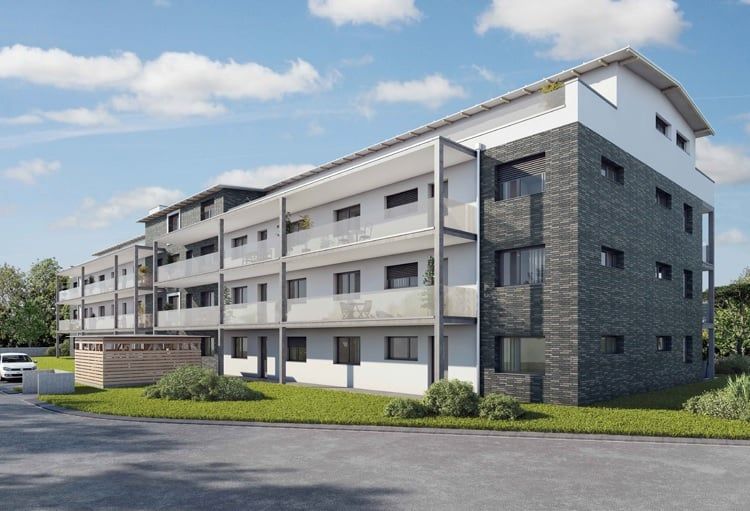 Topmoderne Wohnung mit Ausblick! - Aussenansicht