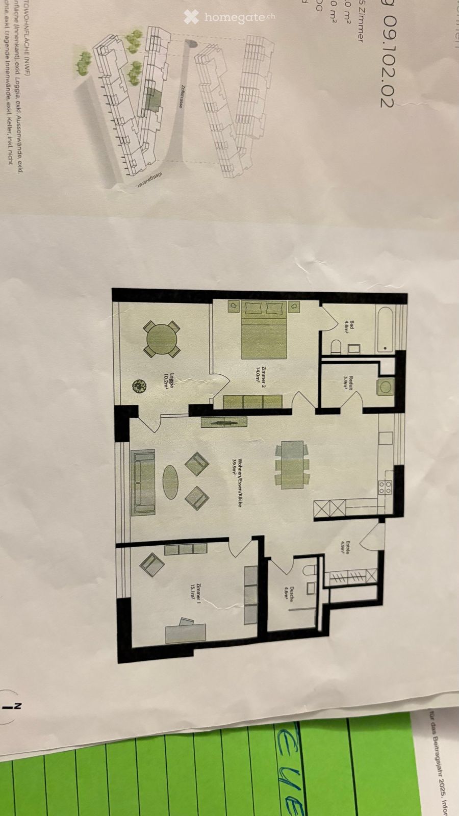 Moderne 3.5-Zimmer-Wohnung in Neuhausen am Rheinfall - Bild 5