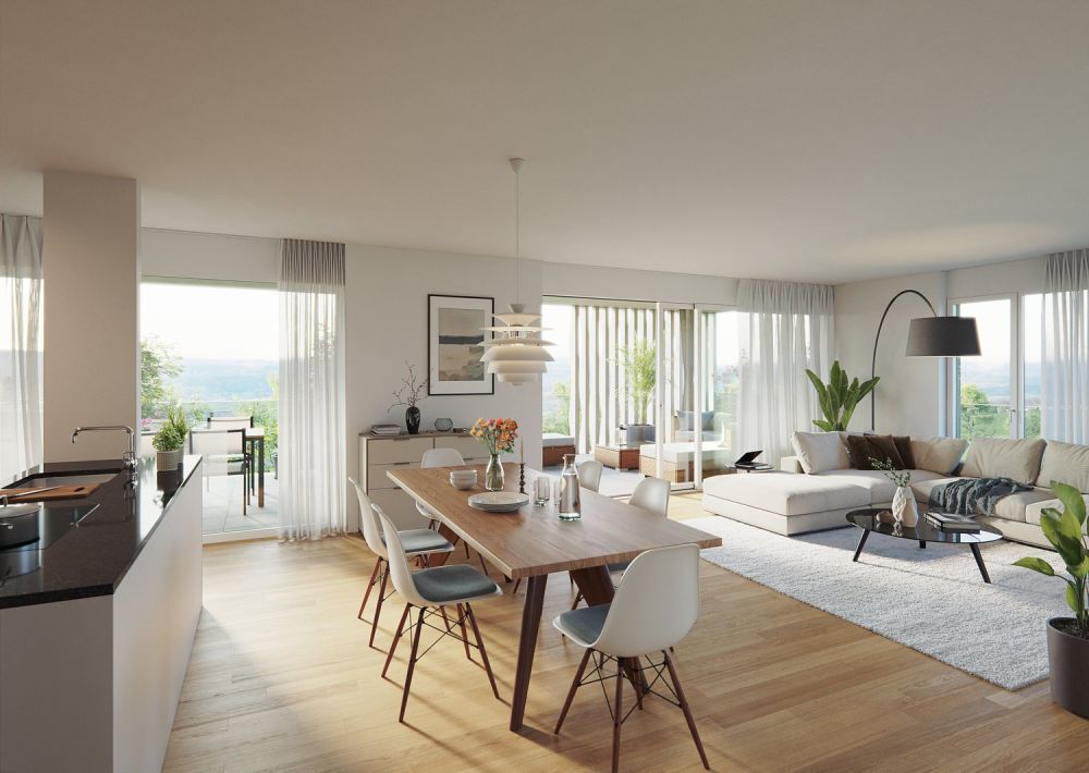 Schlossberg Bellikon - Attraktives Wohnen am Hang - Walde Immobilien AG