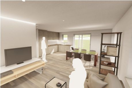 Moderne 2-Zimmer-Granny-Flat mit Parkplatz, Silenen - Image 1