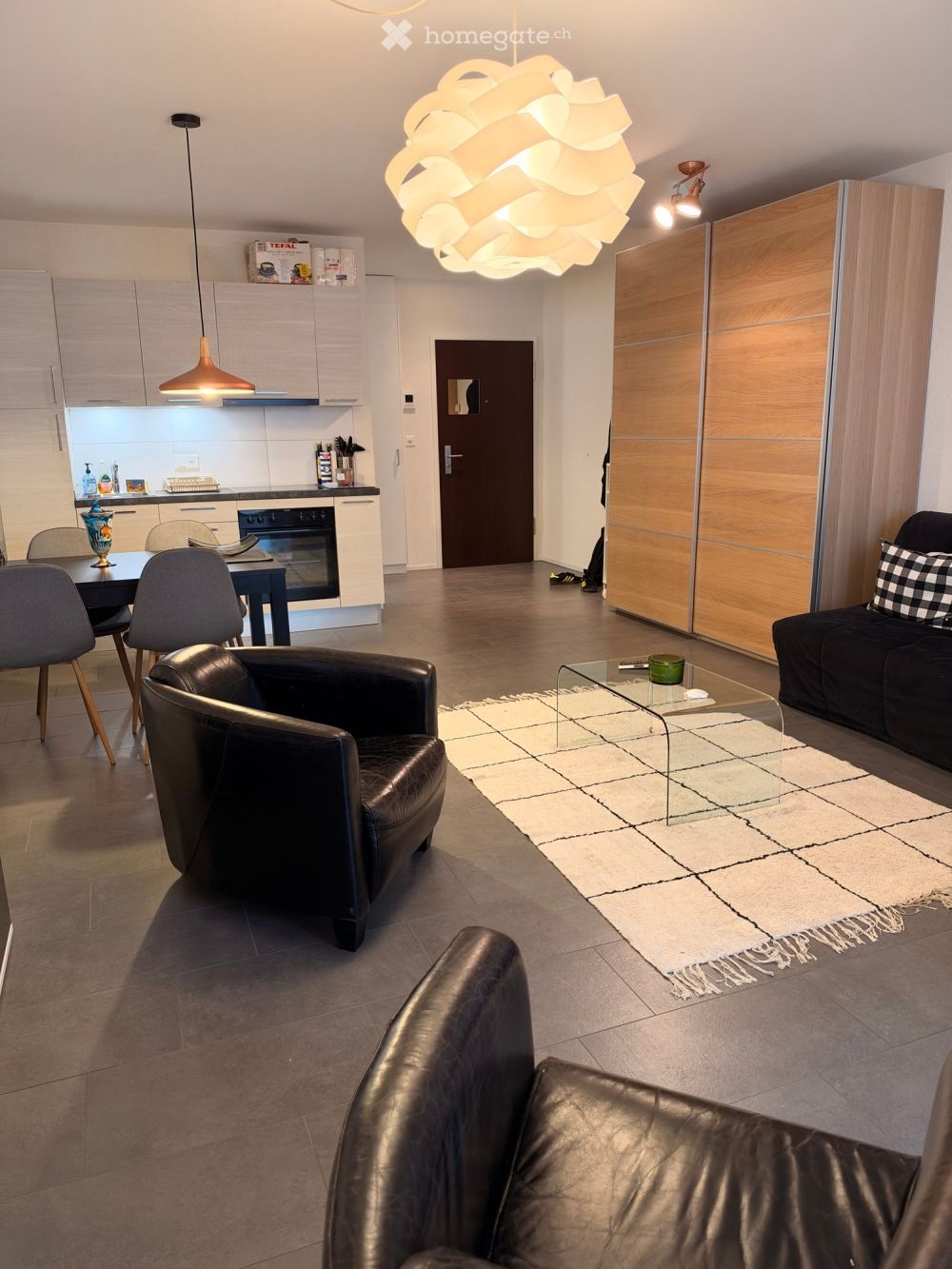 Grand studio meublé de 47m2 et équipé à côté du M2 Fourmi (proche EHL). - Bild 2
