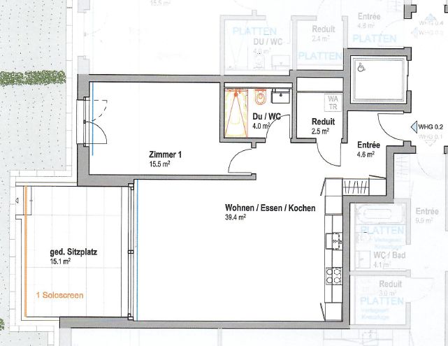 Moderne 2.5-Zimmer-Wohnung mit Balkon in Rafz - Bild 11