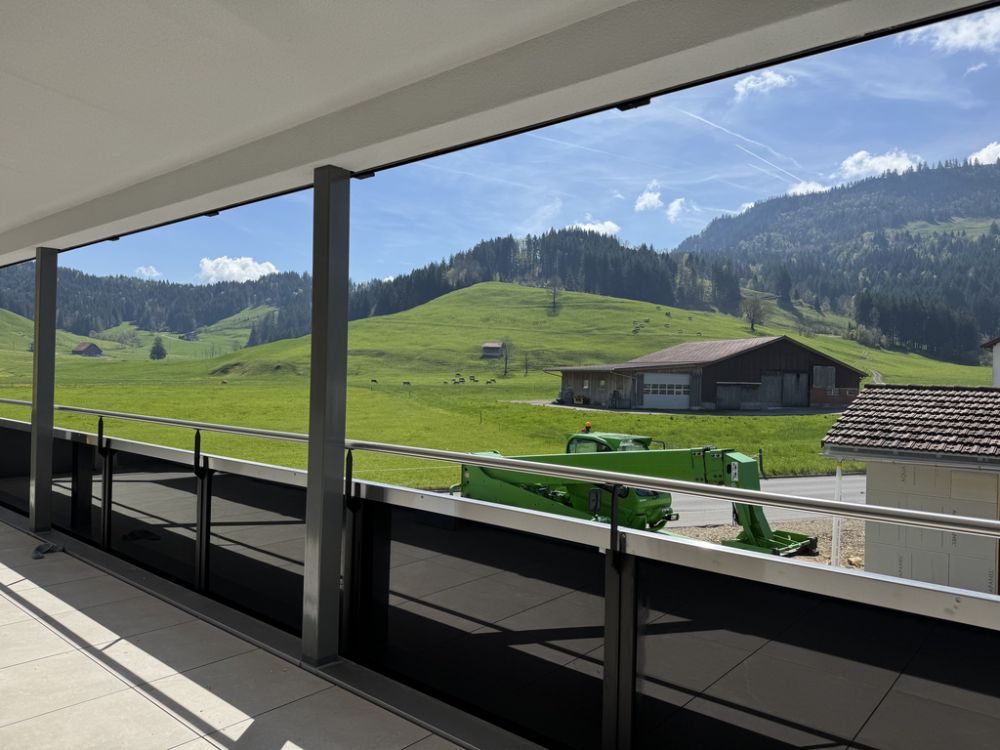 Heimelige Neubauwohnung - Balkon