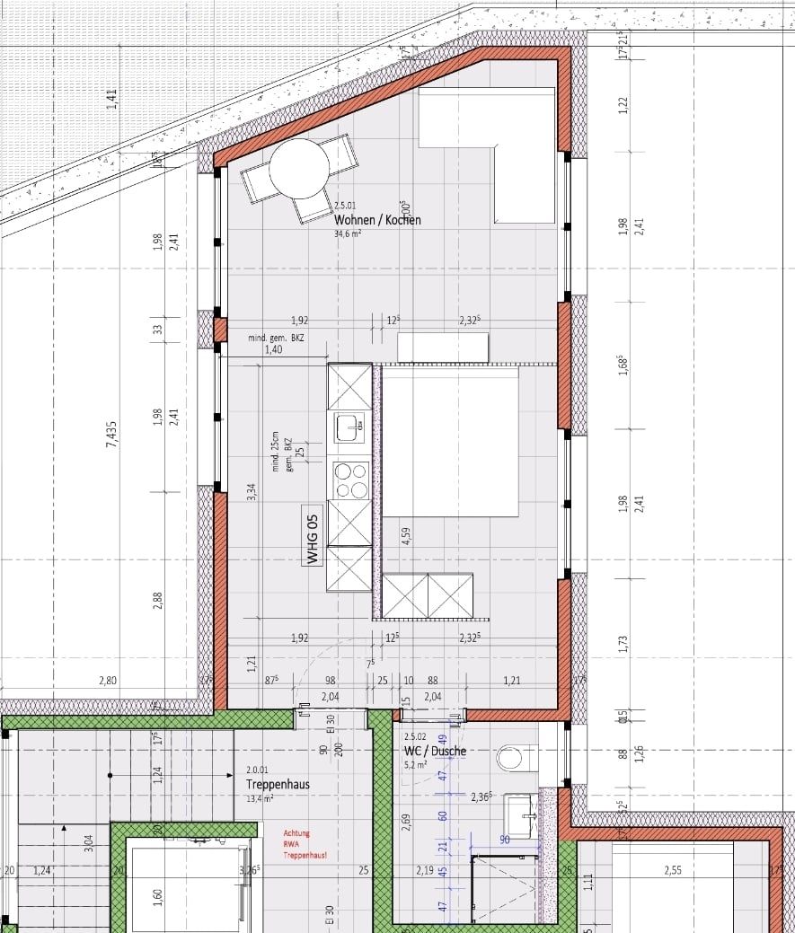 Moderne 1.5-Zimmer-Attikawohnung in Birmensdorf mit grosszügiger Terrasse - Bild 4
