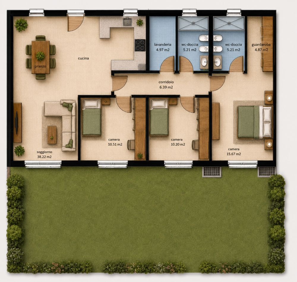 NEUE 4.5-ZIMMER-WOHNUNGEN MIT GARTEN/TERRASSE ZUM MIETEN - Bild 10