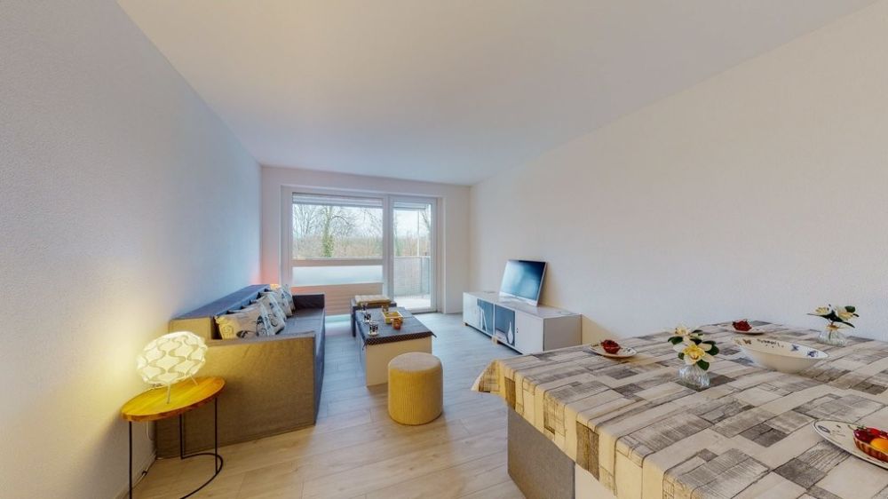 Schöne, zentral gelegene Neubau-Wohnung - Wohnzimmer