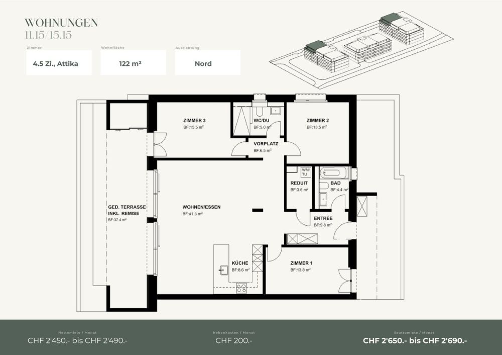 Ihr neues Zuhause in Niederuzwil - 4.5-Zimmer-Neubauwohnungen - Bild 13