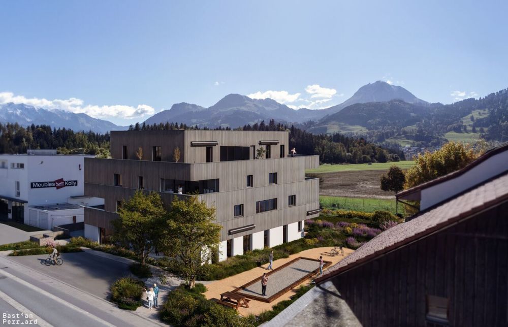 Appartement de 3,5 pièces de standing, proche du centre de Bulle - Bild 2