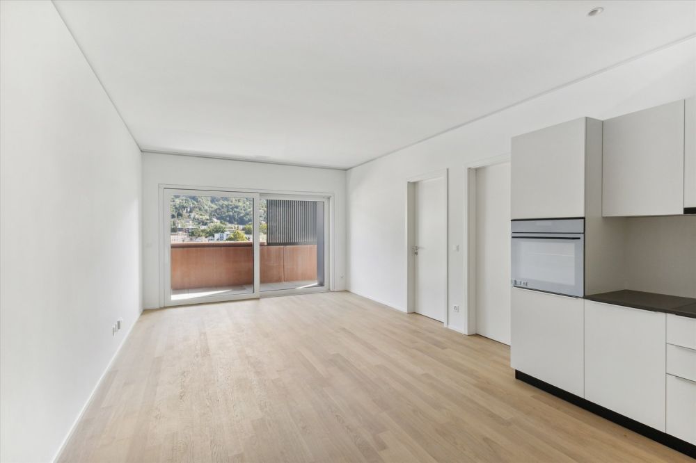 moderno e luminoso 2.5 locali a due passi dal centro - Wohnzimmer