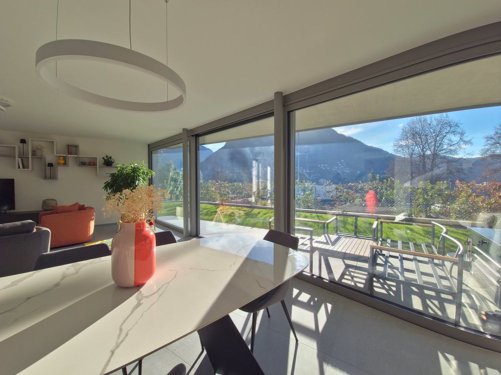 ESCLUSIVO 4.5 LOCALI AL PIANO TERRA CON GIARDINO PRIVATO A GENTILINO - Bild 7