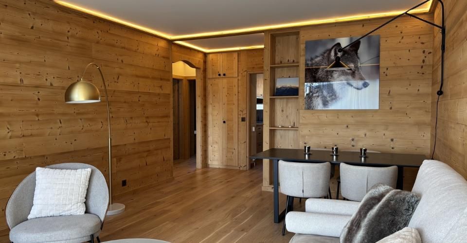 Appartement rénové en plein centre de Crans à louer à l'année - Appartement 3.5 pièces - image - 3
