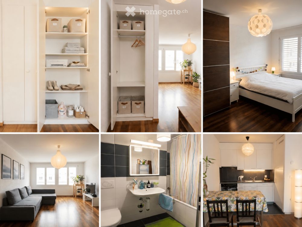 Appartement rénové de 2,5 pièces à 5 minutes à pied de l"arrêt de métro Riponne - Bild 8