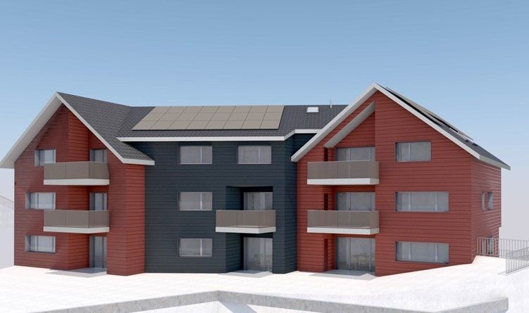 Neubau 4.5-Zimmerwohnung DG zu vermieten - Aussenansicht_2