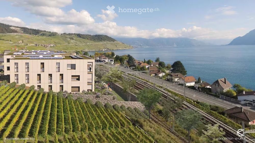 Appartement de standing meublé 2.5 pièces neuf à Cully, Lavaux - Bild 13